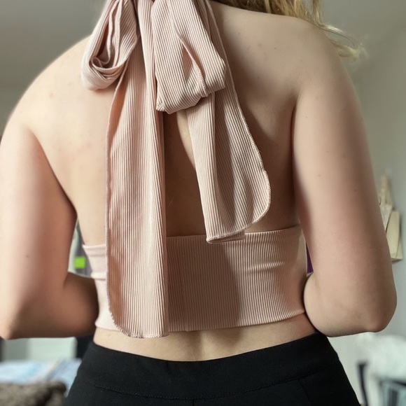 Pink Crop Top Shein - Picture 3 of 3